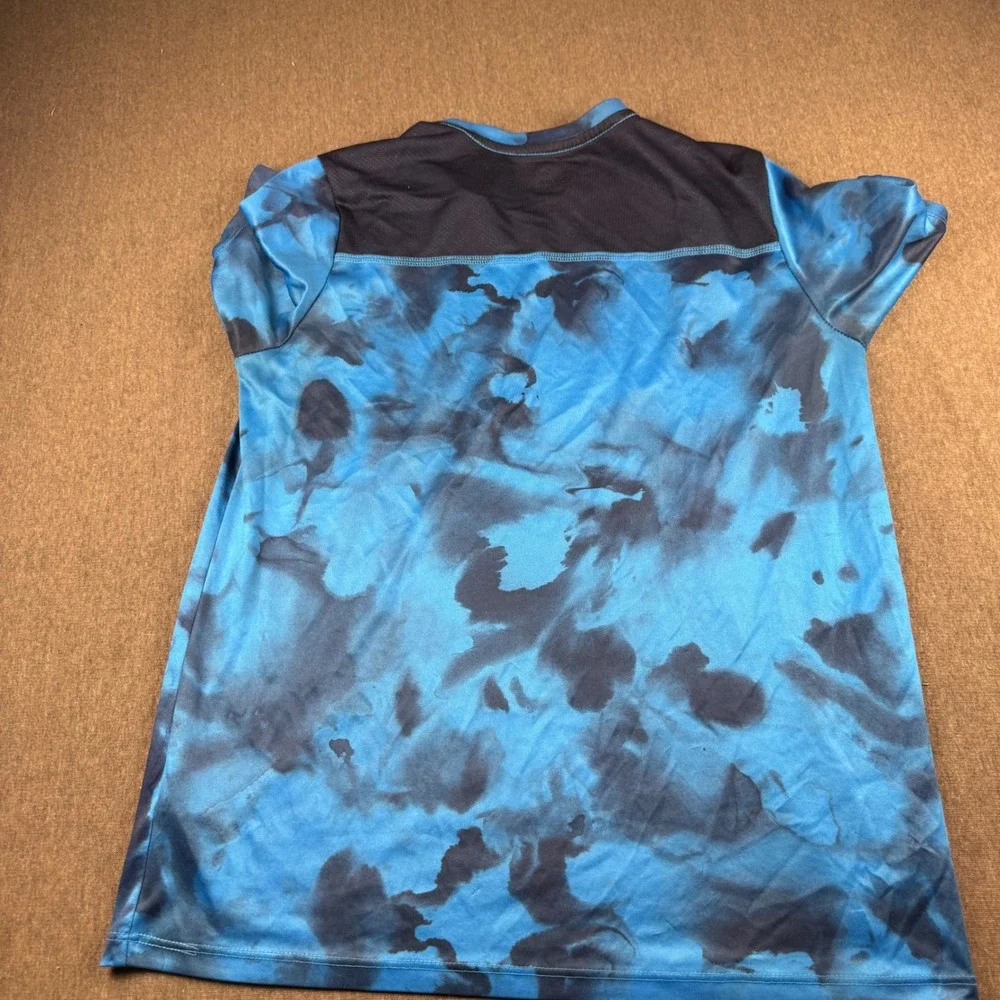 Athletic Works Boys XL 14-16 Active Shirt Tank Set Blue Tie Dye Red Mesh Camo